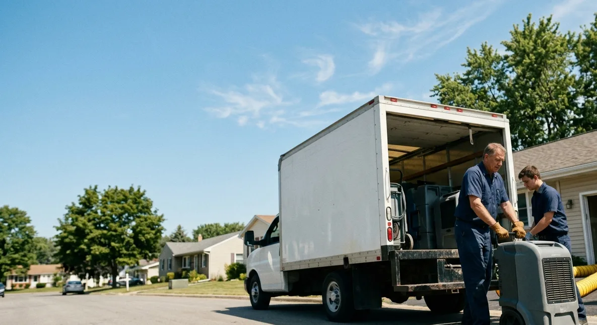 Water Damage Cleanup in Georgetown, IN near me
